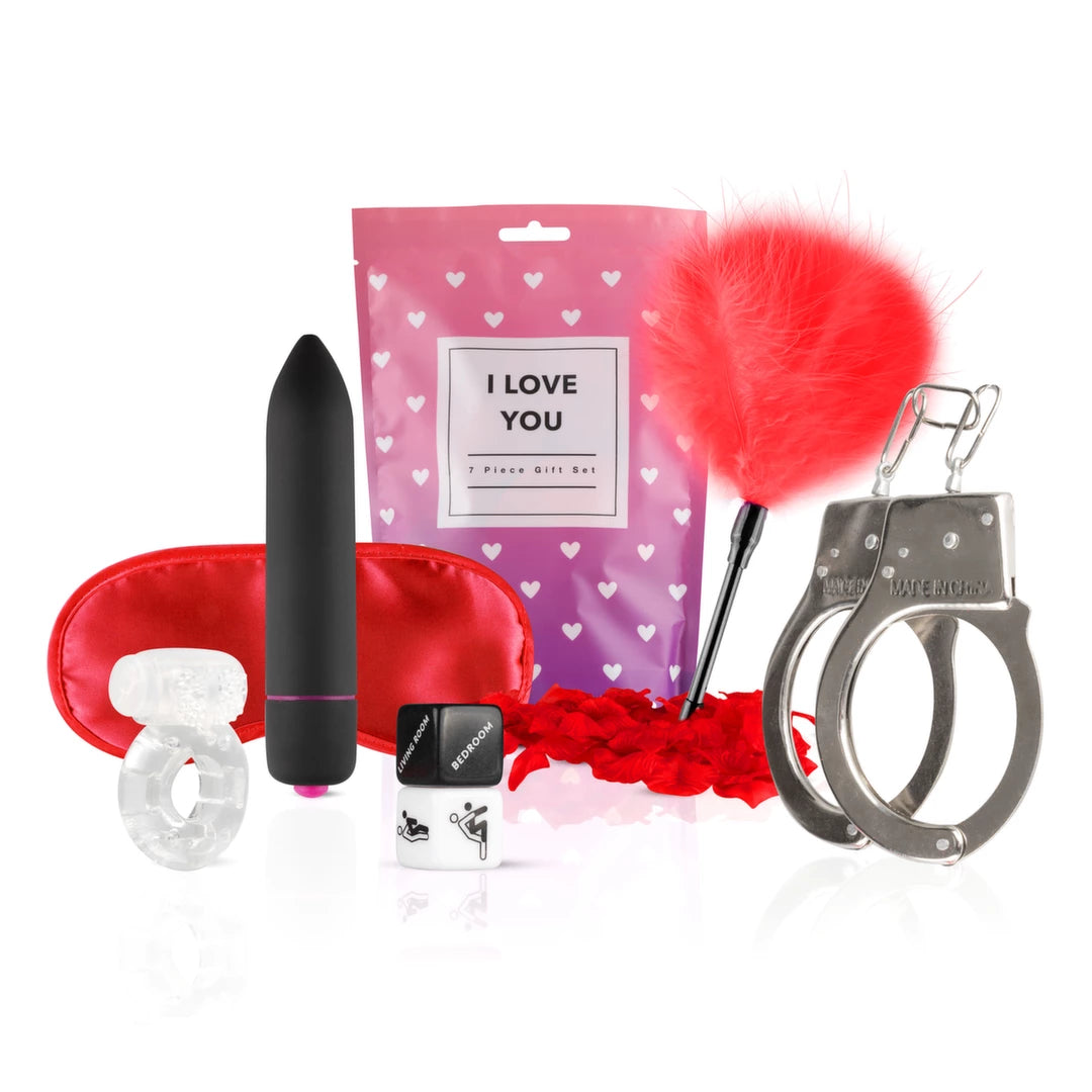 Loveboxxx I Love You – Set of 7 gift accessories