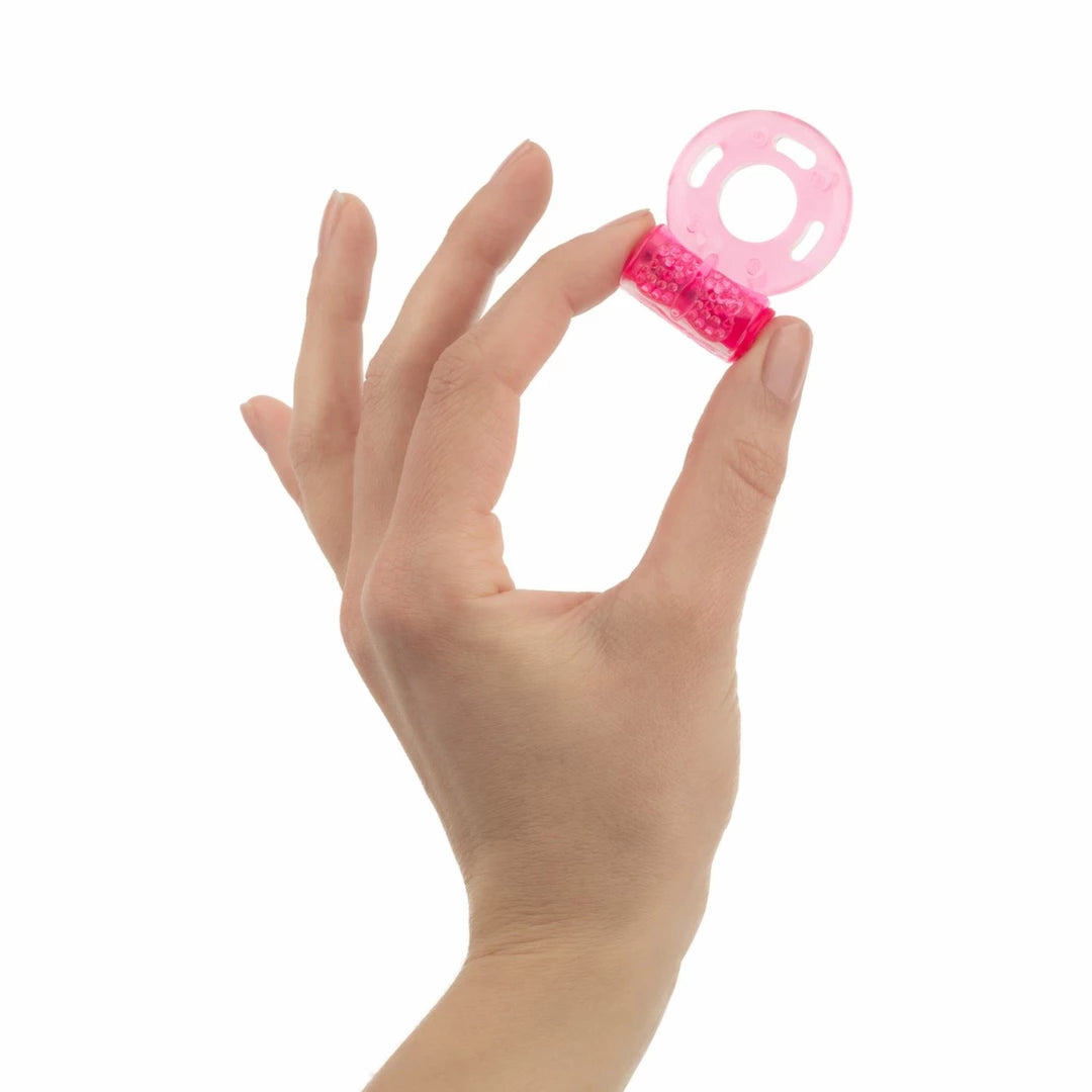 Love In The Pocket Vibro Ring – disposable silicone vibrating ring