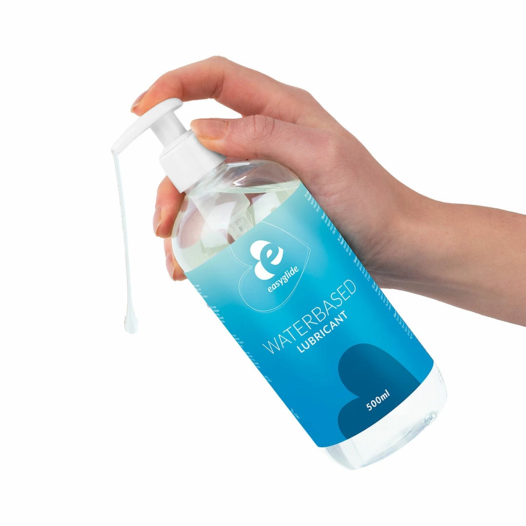 EasyGlide Water-Based Lubricant 500 ml – unscented, large bottle