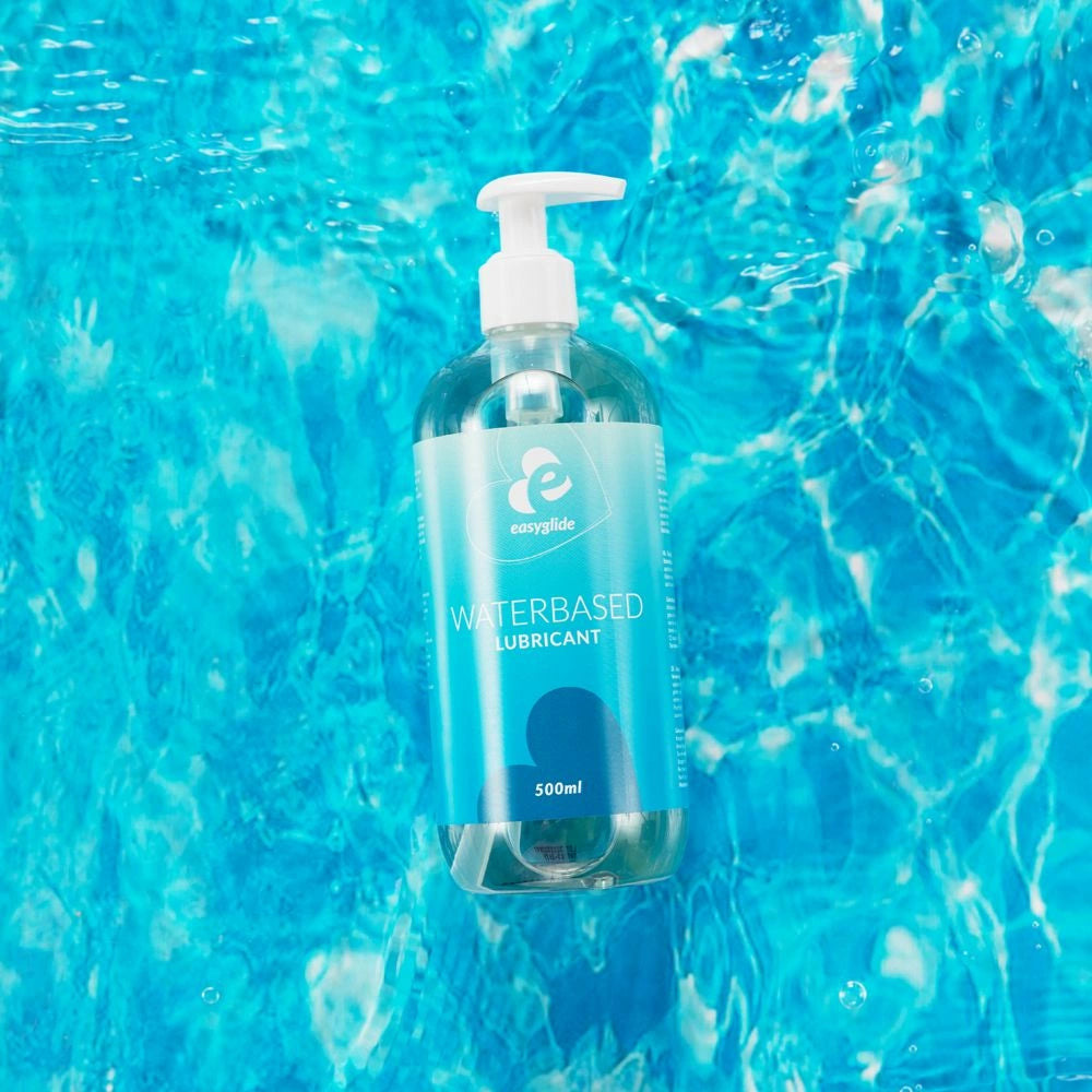 EasyGlide Water-Based Lubricant 500 ml – unscented, large bottle