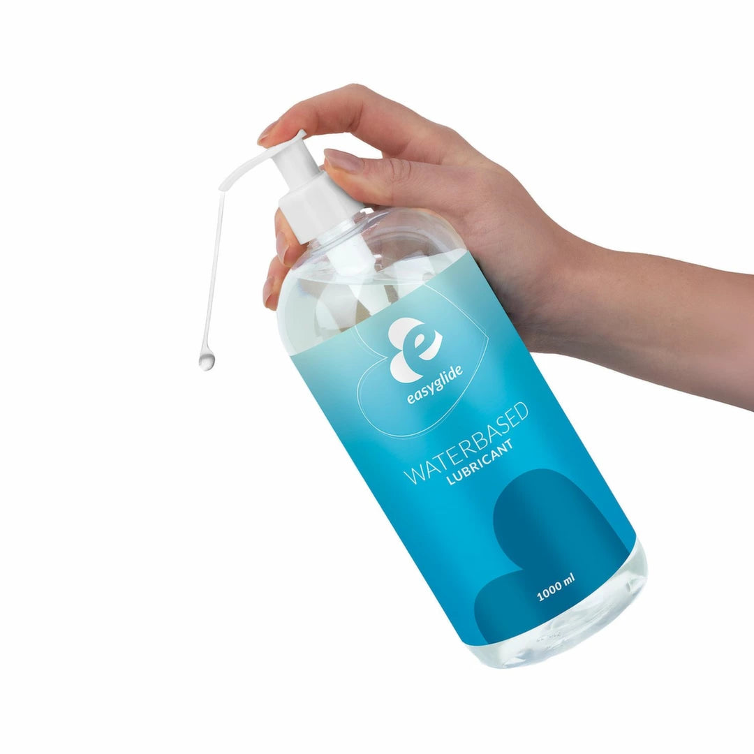 EasyGlide Water-Based Intimate Gel 1000 ml – Hypoallergenic, Large Pack