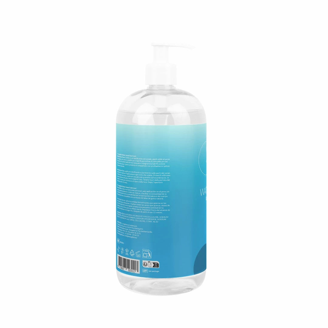 EasyGlide Water-Based Intimate Gel 1000 ml – Hypoallergenic, Large Pack