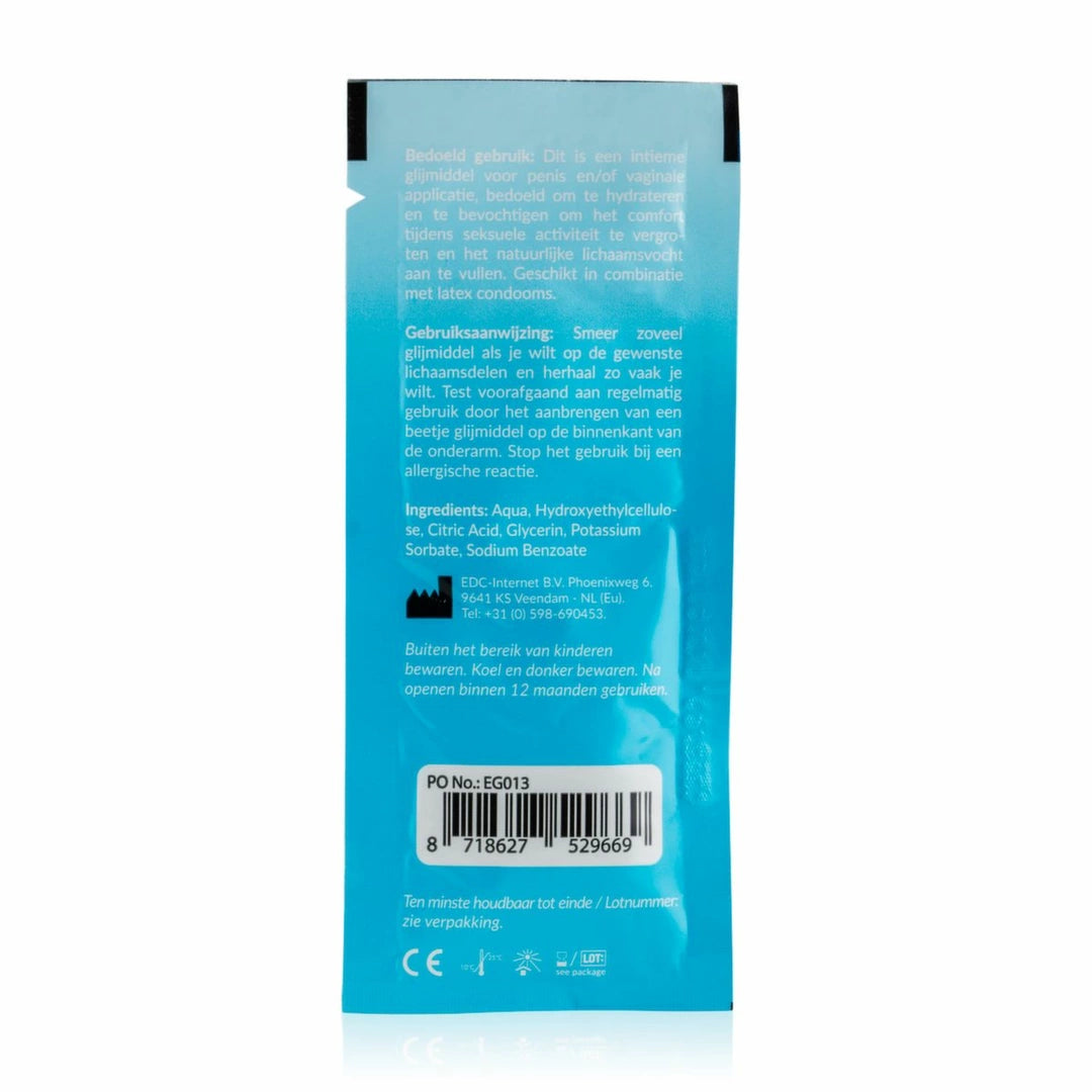 EasyGlide Water-Based Intimate Gel 10 ml Travel-Size Sachet
