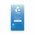 EasyGlide Natural – Anatomically shaped condoms, 10-pack, transparent