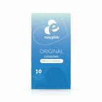 EasyGlide Natural – Anatomically shaped condoms, 10-pack, transparent