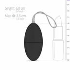 EasyToys RC Egg Model – Black, Remote-Controlled, 10 Modes
