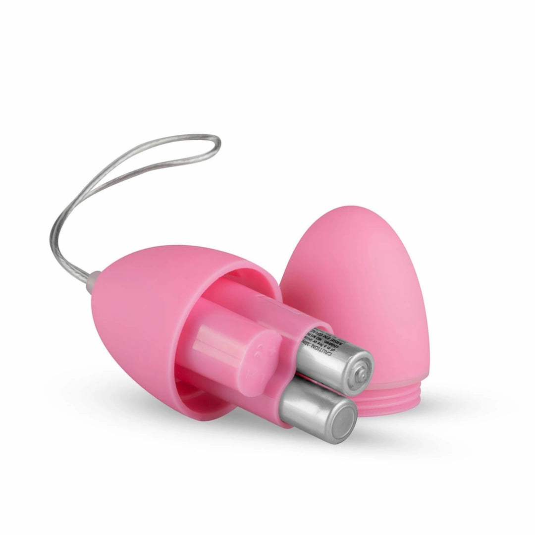 EasyToys Vibrating Egg Model Pink – Remote-Controlled Egg, 3 Modes, 7 Patterns