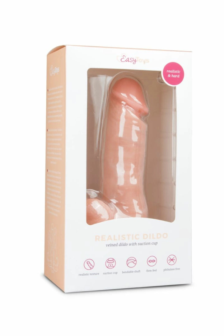 EasyToys Model Classico 17.5 cm – anatomical intimate model with a suction cup