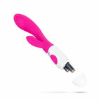 EasyToys Lily – Pink silicone vibrator with a dual vibration system