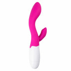 EasyToys Lily – Pink silicone vibrator with a dual vibration system