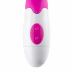 EasyToys Lily – Pink silicone vibrator with a dual vibration system