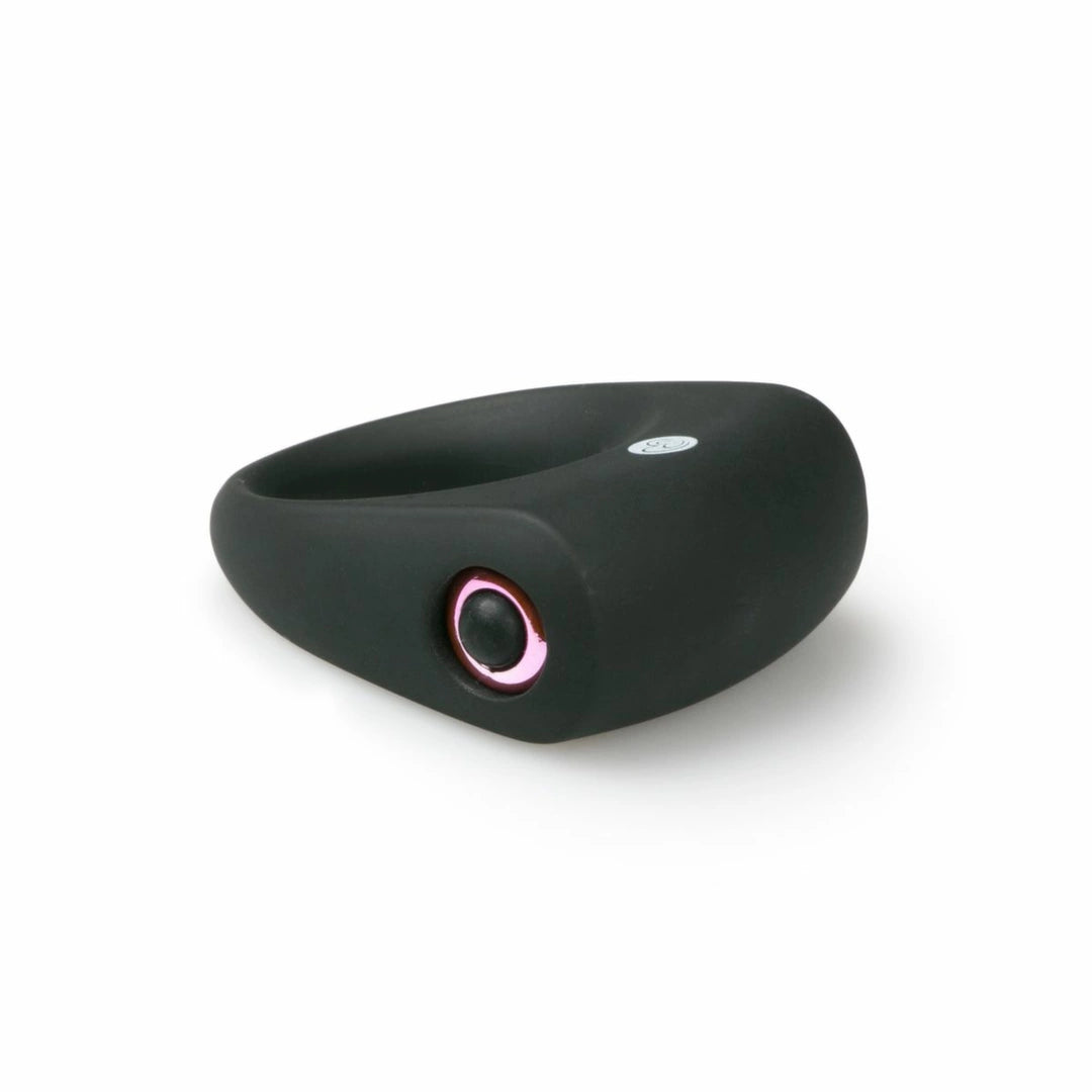 Vivid Intimate Ring with Mini Vibrator – Black