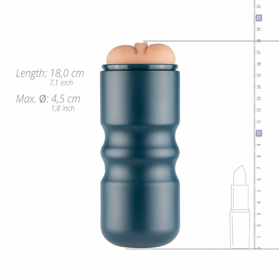 FPPR Mocha Model – anatomical intimate capsule, dark shade