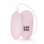 LUV EGG Model Pink – Vibrating Egg with Remote Control, 12 Modes, Silicone
