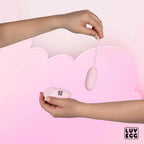 LUV EGG Model Pink – Vibrating Egg with Remote Control, 12 Modes, Silicone